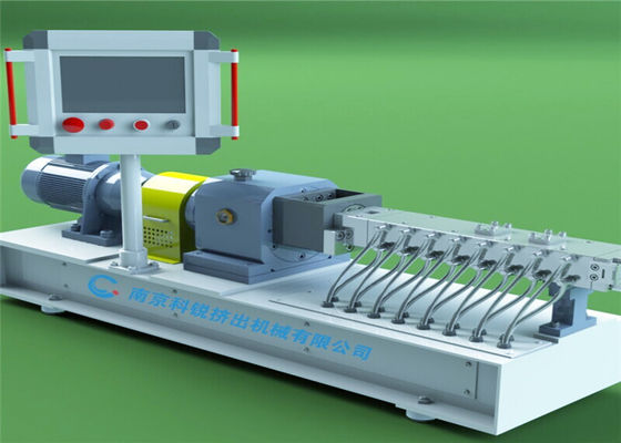 中国 ベンチの上のタイプを混合するプラスチックのための16mmの実験室の双生児ねじ押出機 サプライヤー